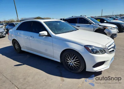 2014 Mercedes-Benz E 350 4Matic z USA, uszkodzony, nr VIN WDDHF8JBXEA923965